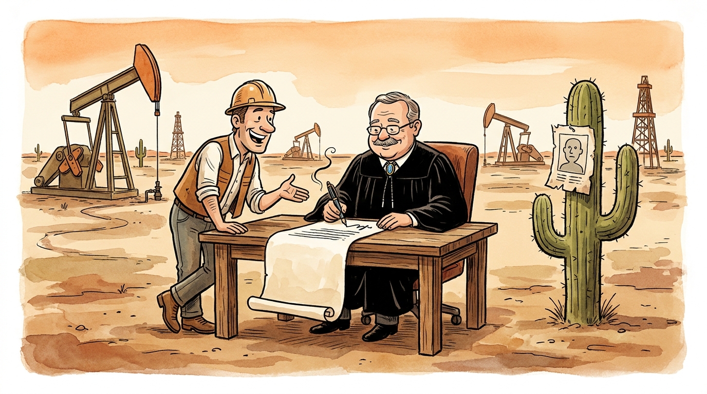 The Texas Receivership Trap: How a Local Judge Can Sign Your Oil Lease